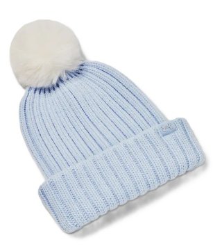 Under Armour Halftime Pom Beanie damska czapka zimowa, niebieska