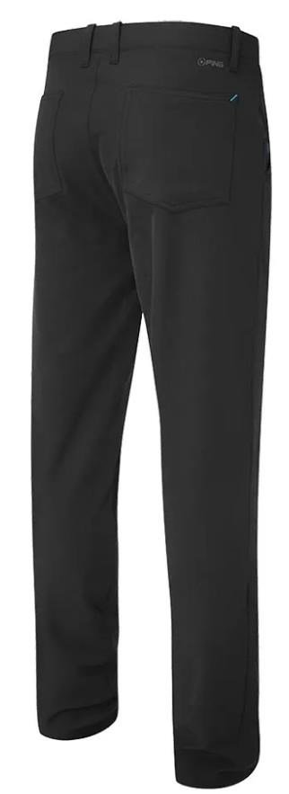 Ping Alderley Slim Fit spodnie męskie, czarne