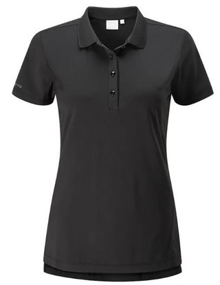 PING Sedona damskie polo, czarne