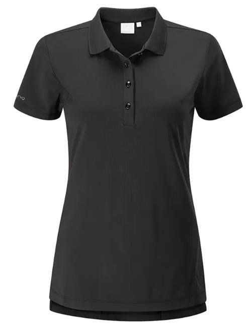PING Sedona damskie polo, czarne