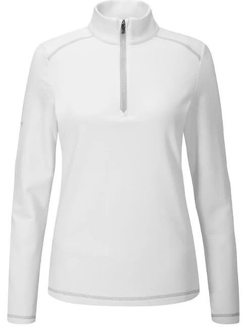 PING Sonya Fleece damska bluza, biała