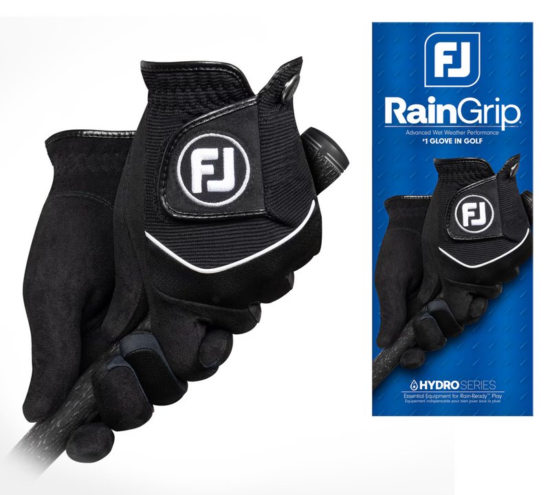 FootJoy RainGrip damska rękawiczka (1 para), czarna