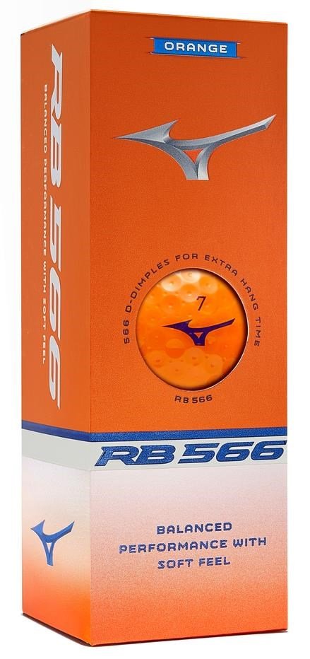 Mizuno RB 566 piłki golfowe, pomarańczowe