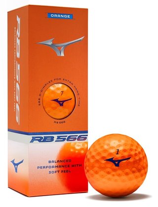Mizuno RB 566 piłki golfowe, pomarańczowe