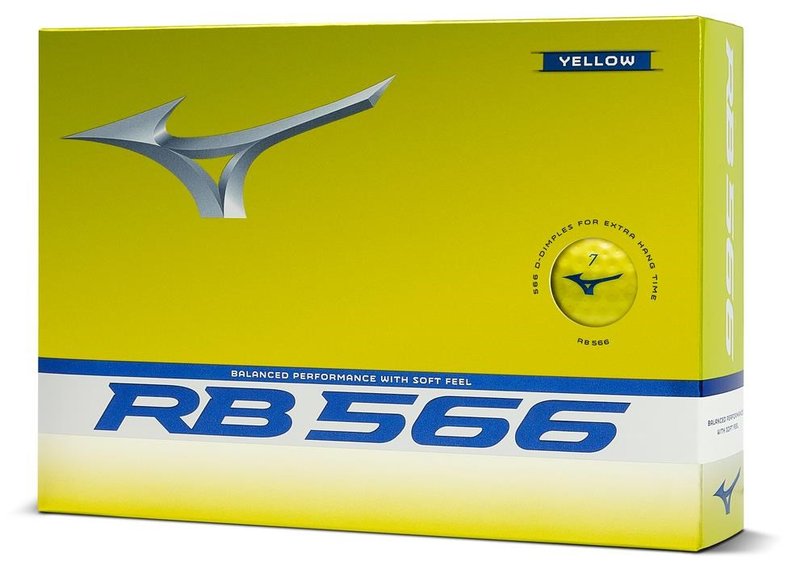 Mizuno RB 566 piłki golfowe, żółte