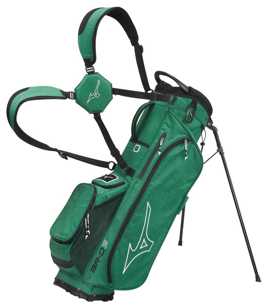 Mizuno BR-D3 stand bag, heathered green