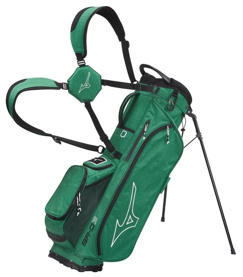 Mizuno BR-D3 stand bag, heathered green