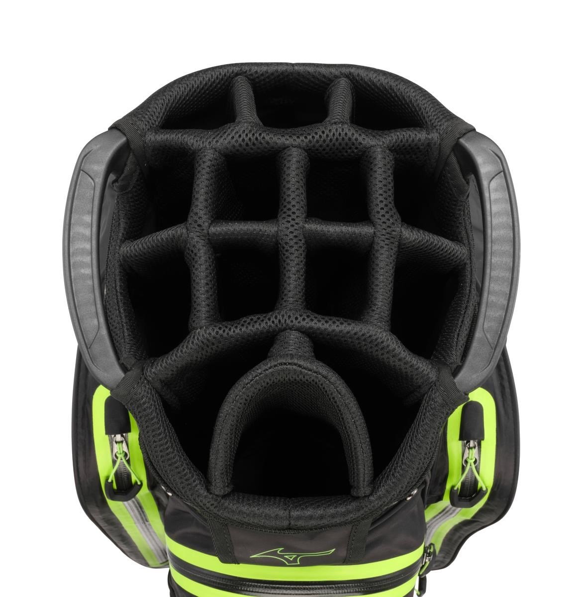 Mizuno BR-DRI cart bag, czarno/zielony