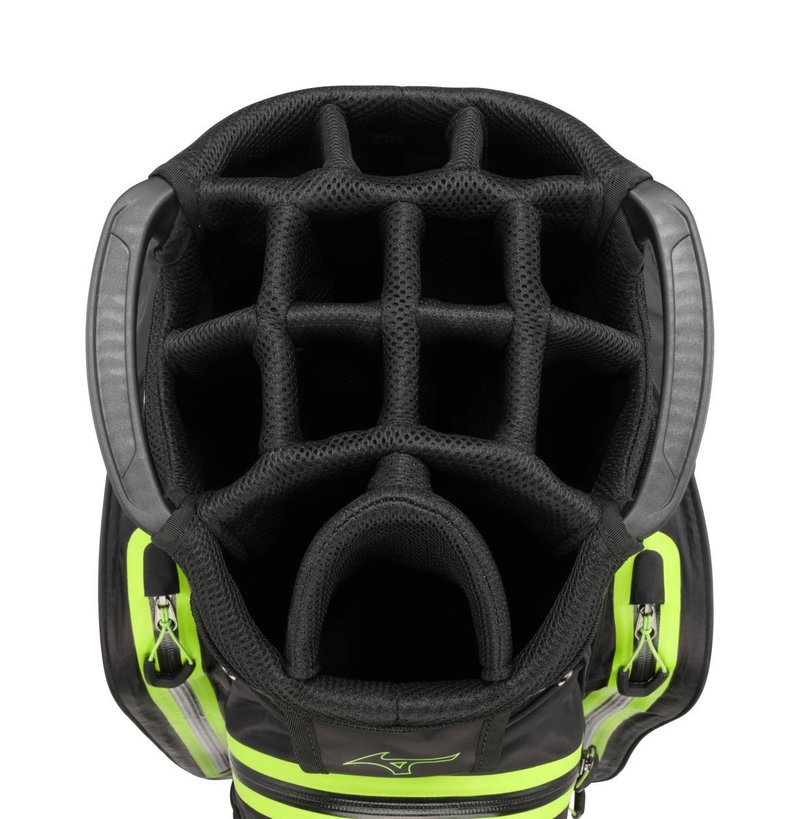 Mizuno BR-DRI cart bag, czarno/zielony