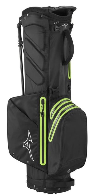 Mizuno BR-DRI stand bag, czarno/zielony