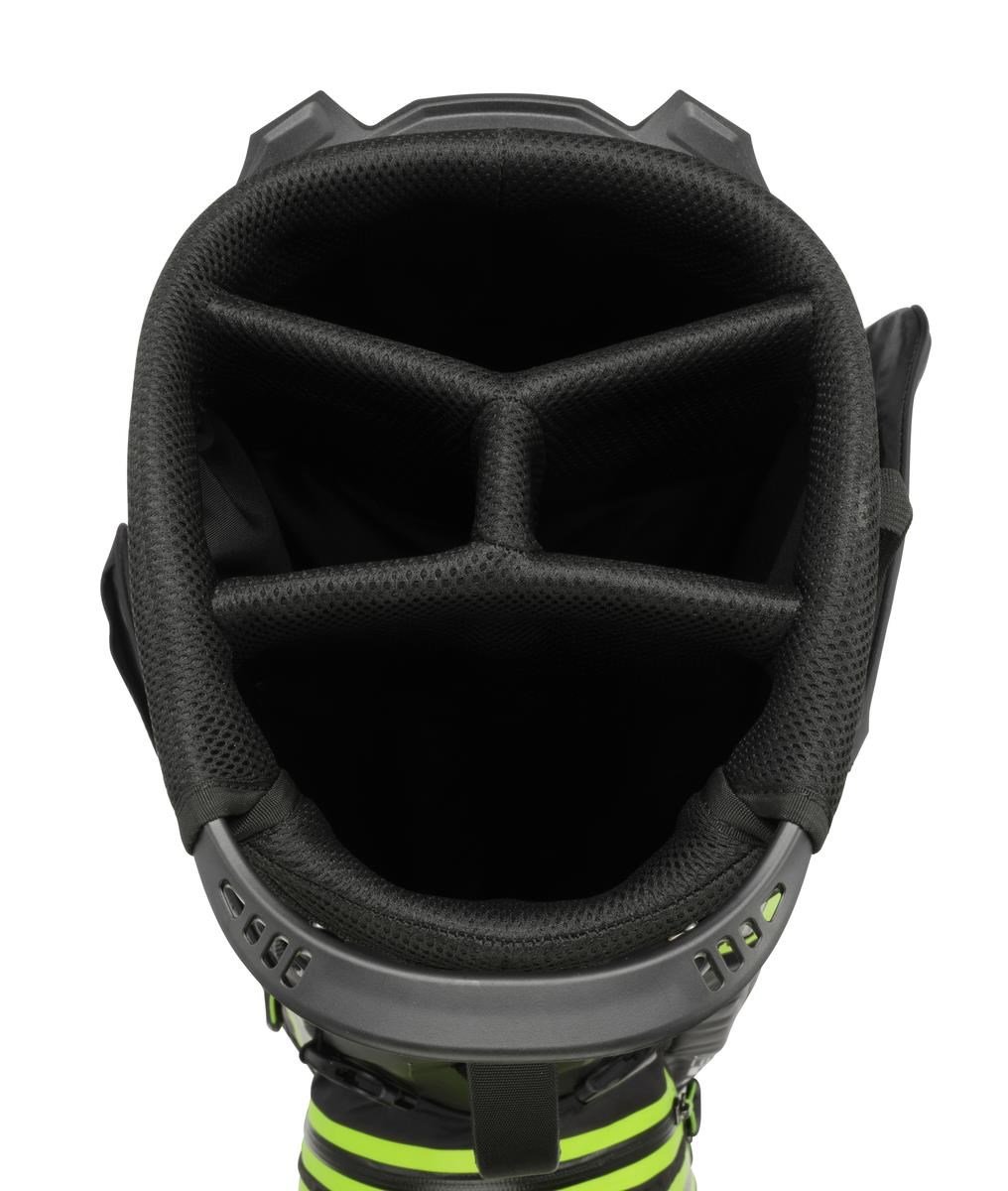 Mizuno BR-DRI stand bag, czarno/zielony