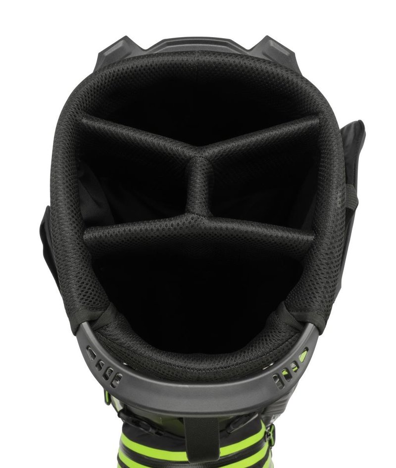 Mizuno BR-DRI stand bag, czarno/zielony
