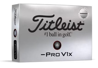 Titleist Pro V1x Left Dash Performance Alignment Black piłki golfowe