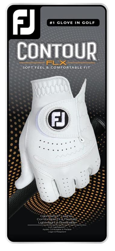 FootJoy Contour FLX męska rękawiczka golfowa, biała