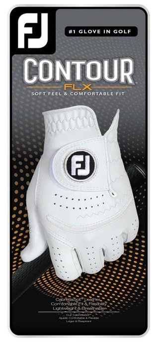 FootJoy Contour FLX męska rękawiczka golfowa, biała