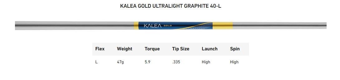 TaylorMade Kalea Gold Rescue damski hybryd
