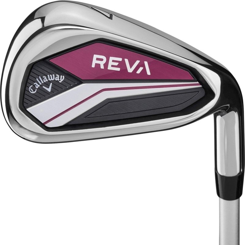 Callaway REVA 11-Piece damski zestaw golfowy, eggplant