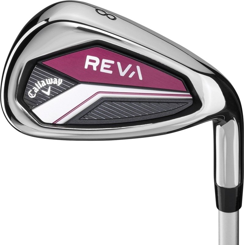 Callaway REVA 11-Piece damski zestaw golfowy, eggplant