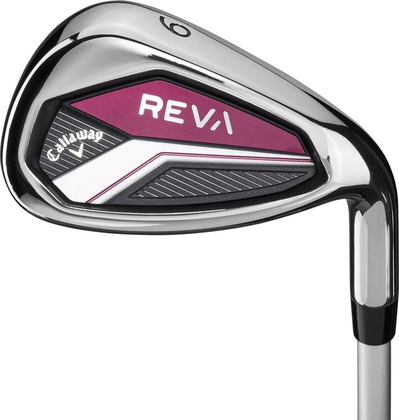 Callaway REVA 11-Piece damski zestaw golfowy, eggplant
