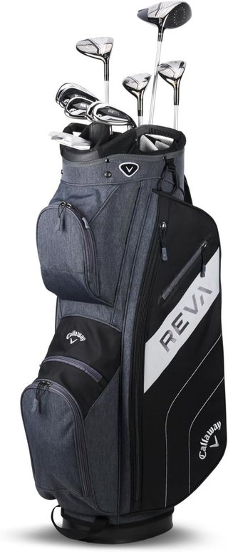 Callaway REVA 11-Piece damski zestaw golfowy, czarny, +1"