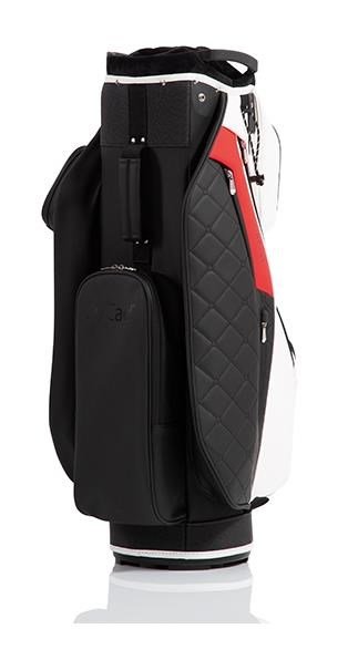 JuCad First Class cart bag, czarno/czerwony
