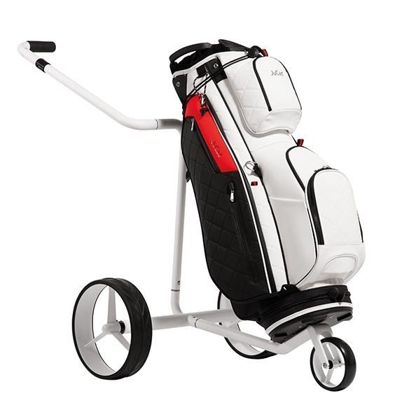 JuCad First Class cart bag, czarno/czerwony