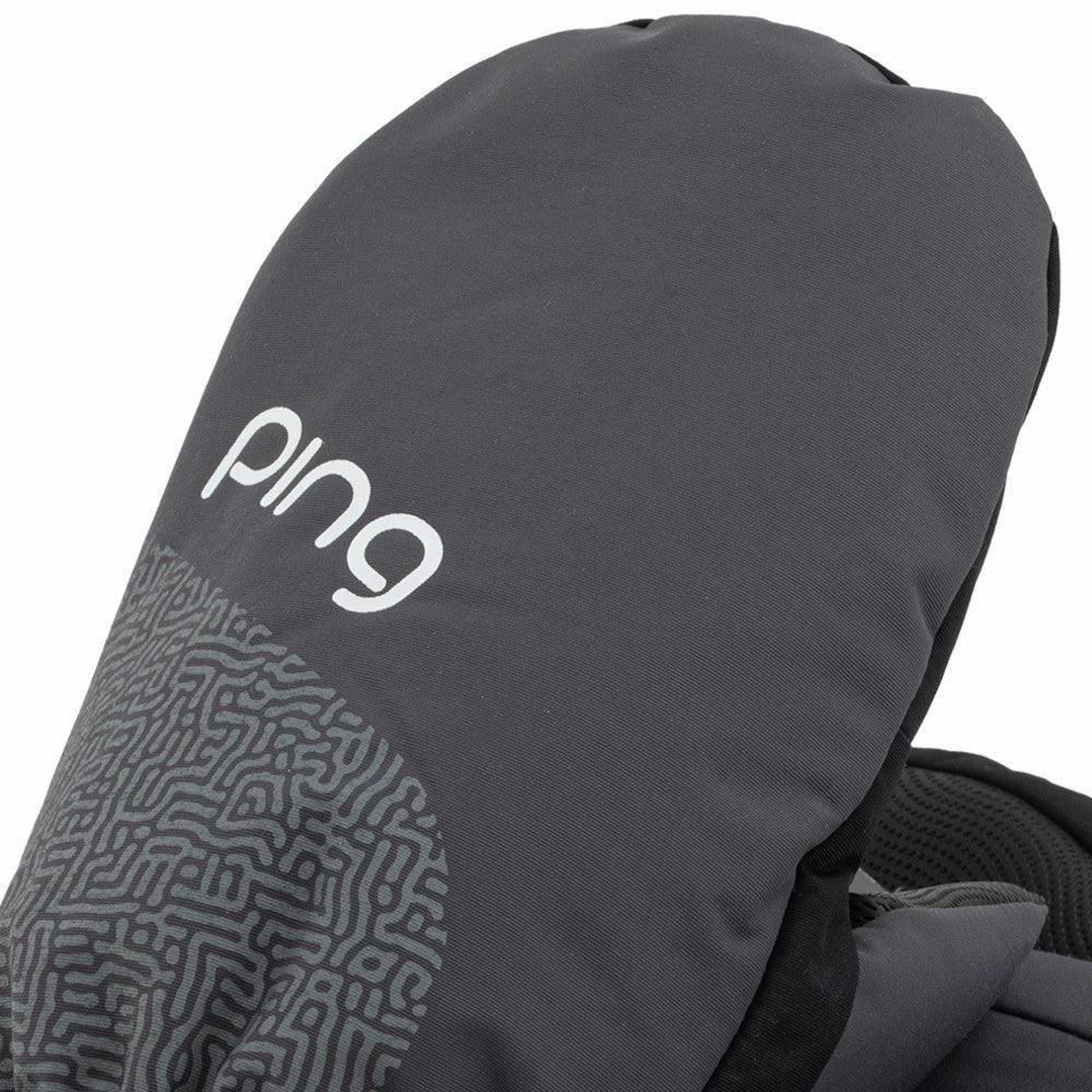 Ping Cart Mittens damskie zimowe rękawiczki golfowe, czarne