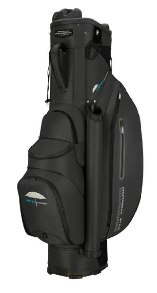 Bennington QO 9 Water Resistant cart bag, czarny (oversize + 2 cale)