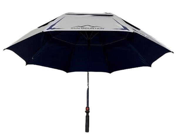 Sun Mountain Chrome UV parasol golfowy 68", granatowy