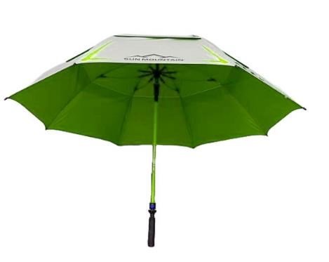 Sun Mountain Chrome UV parasol golfowy 68", limonkowy