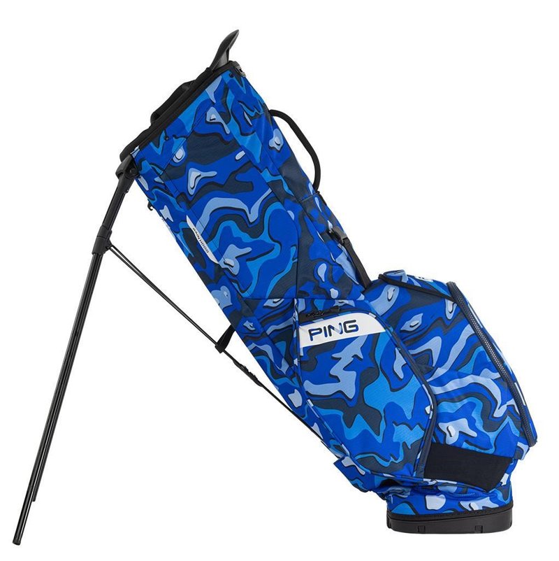 Limited Edition - Ping Hoofer stand bag, blue topo