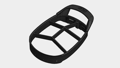 Limited Edition - Ping Hoofer stand bag, blue topo