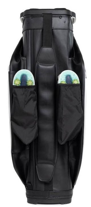 Ping DLX cart bag, biało/szaro/niebieski