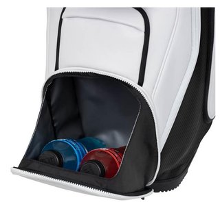 Ping DLX cart bag, biało/szaro/niebieski