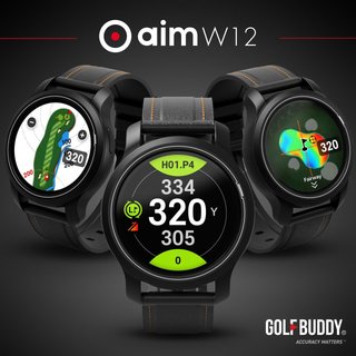 Golf Buddy aim W12 GPS zegarek