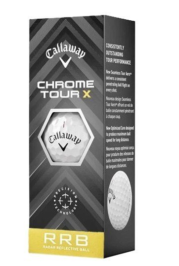 Callaway Chrome Tour X Radar Reflective piłki golfowe