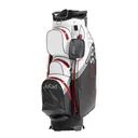 JuCad AquaStop Plus cart bag, czarno/biało/czerwony