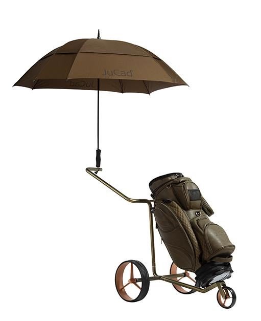 JuCad Carbon Verde Rosé wózek golfowy + torba