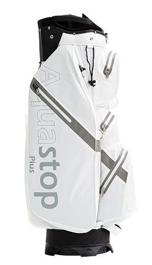 JuCad Aquastop Plus cart bag, biało/szary