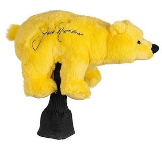Daphne's driver headcover, golden bear