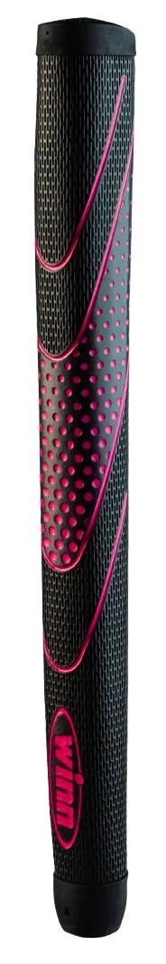 Winn Excel 2024 Medallist Pistol Putter Grip, czarno/różowy