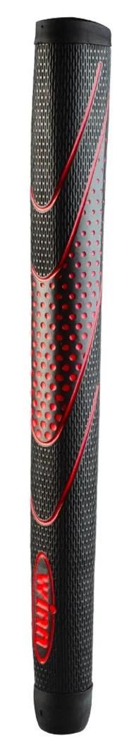 Winn Excel 2024 Medallist Pistol Putter Grip, czarno/czerwony