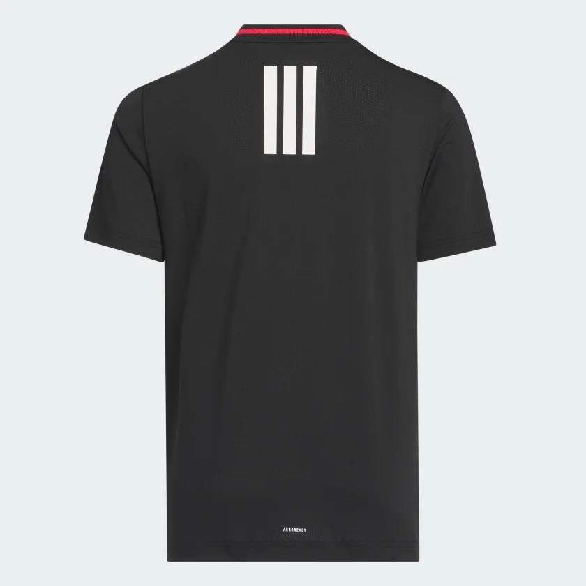 Adidas Sport Collar chłopięce polo, czarne
