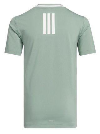 Adidas Collar dziecięce polo, silver green