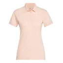 Adidas Ultimate365 Tour Twistknit damskie polo, powder coral