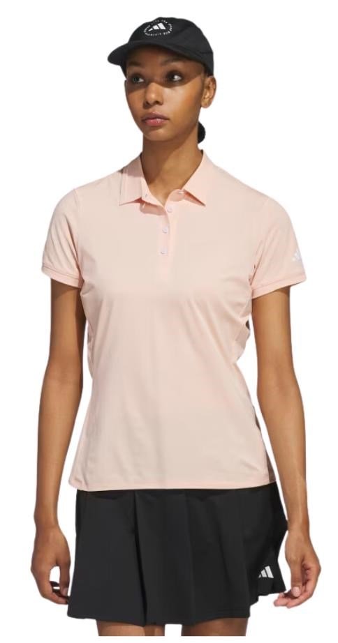 Adidas Ultimate365 Tour Twistknit damskie polo, powder coral