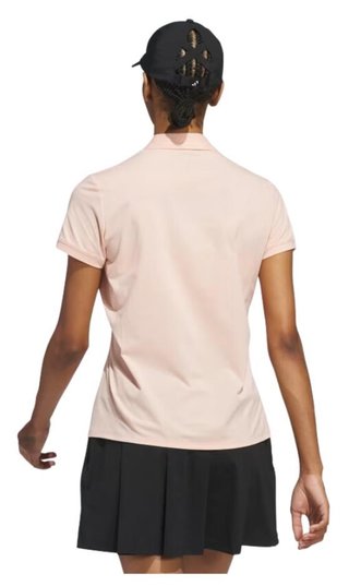 Adidas Ultimate365 Tour Twistknit damskie polo, powder coral