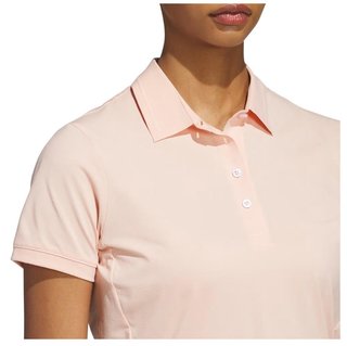 Adidas Ultimate365 Tour Twistknit damskie polo, powder coral