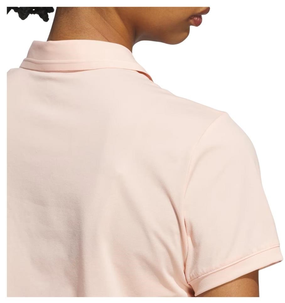 Adidas Ultimate365 Tour Twistknit damskie polo, powder coral