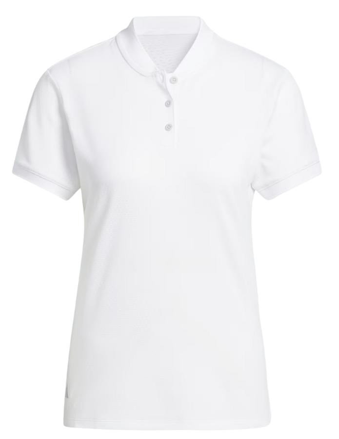 Adidas Ultimate365 Diamond Jacquard damskei polo, białe